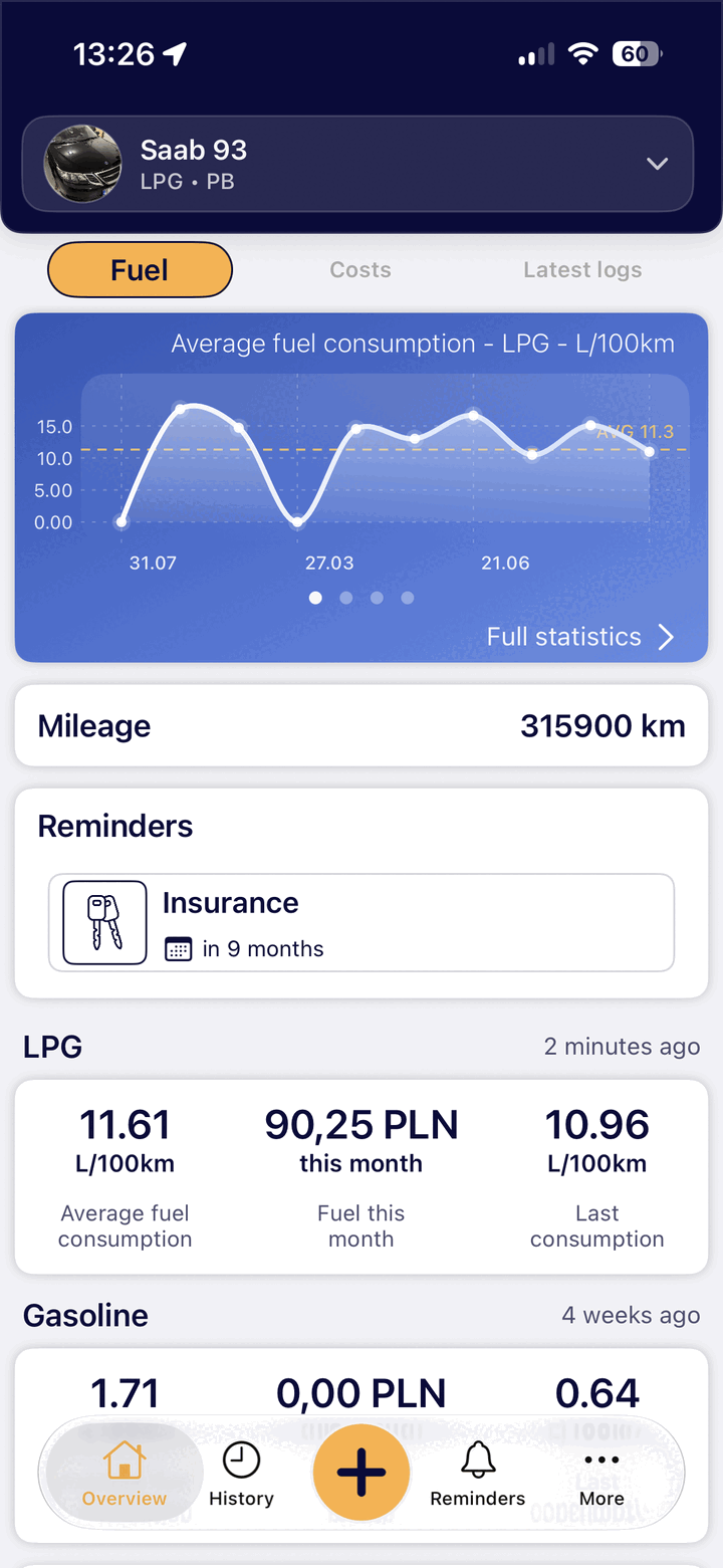FuelUp app preview